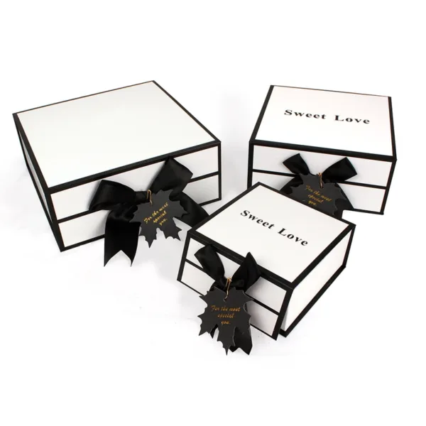whtie gift box