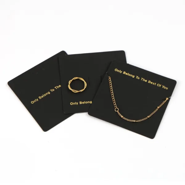 custom jewelry display cards