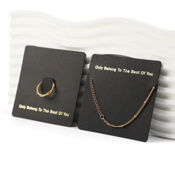 custom jewelry display cards
