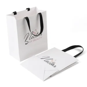 white paper bag