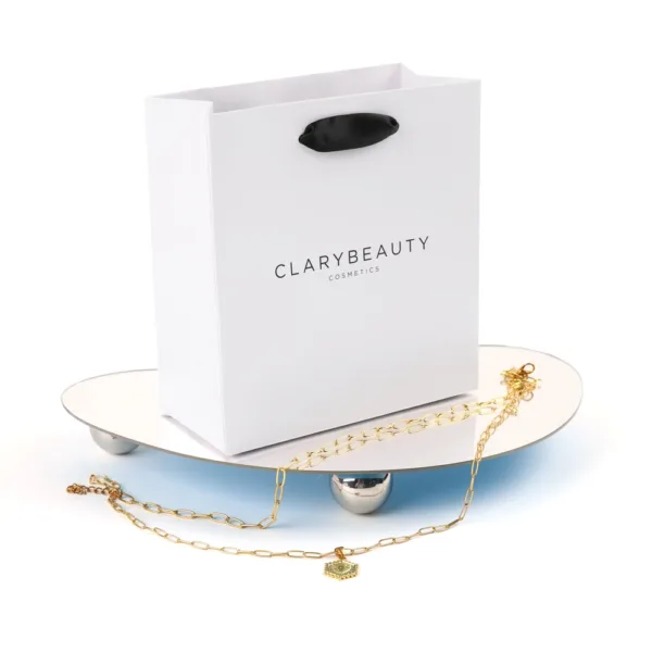 white paper bags with handles