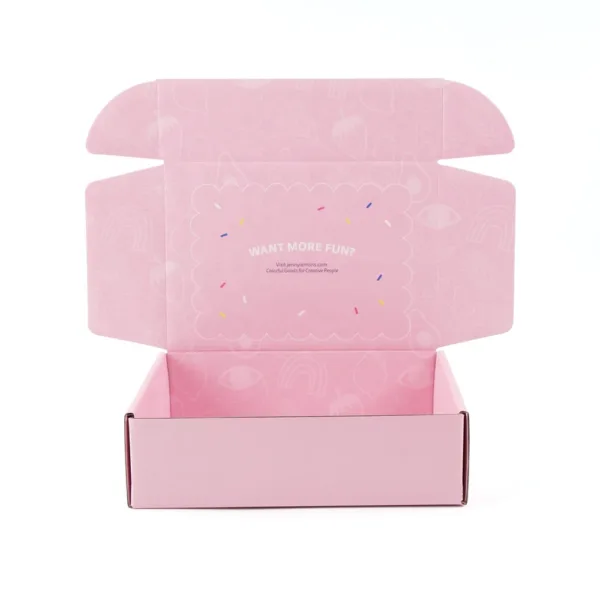 corrugated cardboard shipping boxes