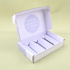 How to package glass beauty bottles safely in paper