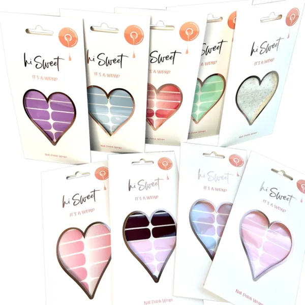 press on nail packaging boxes