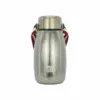 Portable titanium thermos bottle