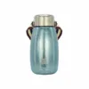 Portable titanium thermos bottle