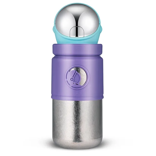 Children's Straw Titanium Thermos Cup 550ml