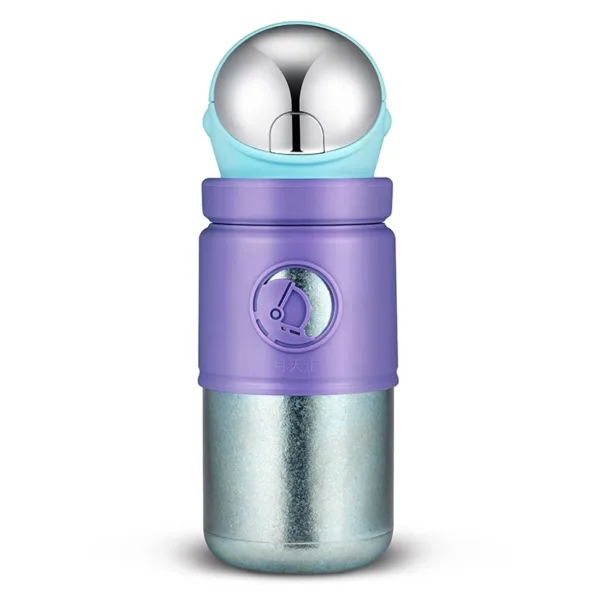 Children's Straw Titanium Thermos Cup 550ml