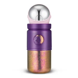 Children's Straw Titanium Thermos Cup 550ml