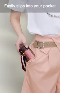 Portable titanium thermos bottle