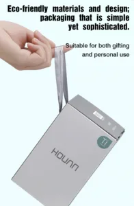 Portable titanium thermos bottle