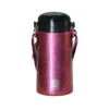 Portable titanium thermos bottle