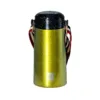 Portable titanium thermos bottle
