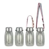 Portable titanium thermos bottle