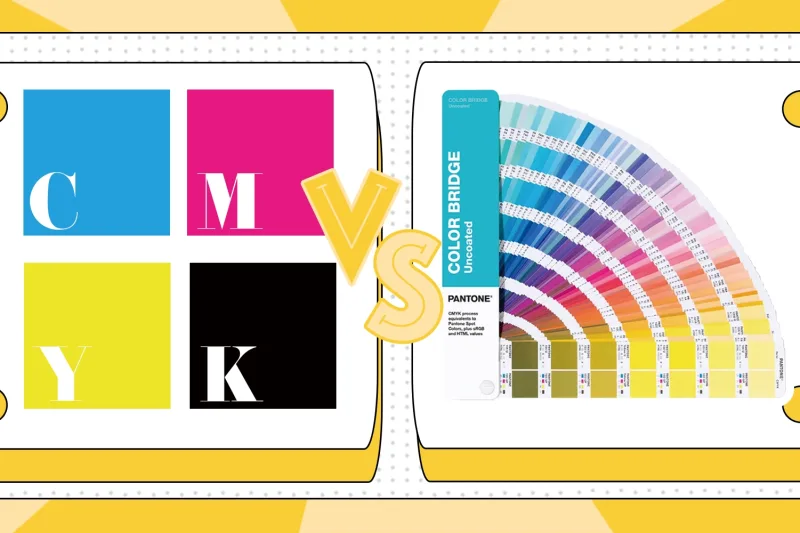 CMYK vs Pantone color